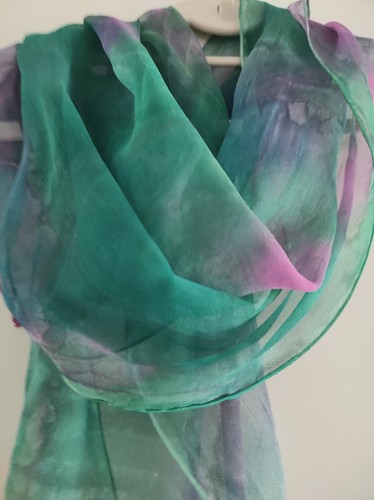 Seidenschal chiffon - seidenschal,