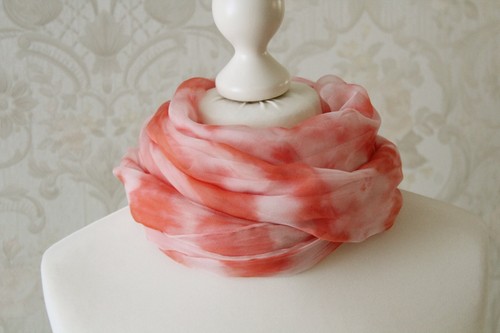 Xxl schal aus seiden chiffon - seiden,