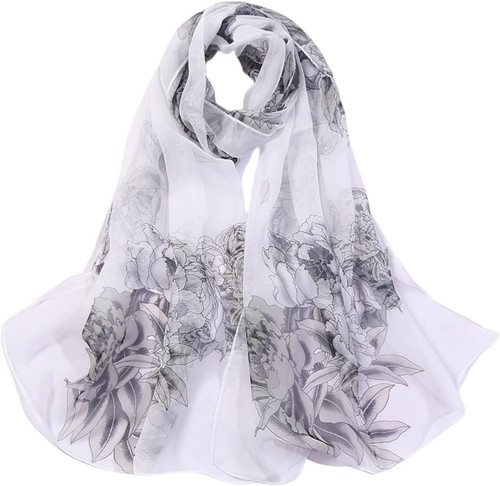 Damen seidenschal chiffon - seidenschal,