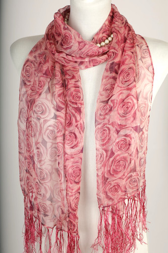 Eleganter schal pastell - eleganter,
