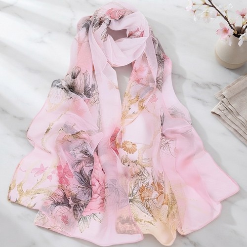 Chiffon schal damen seide - damen,