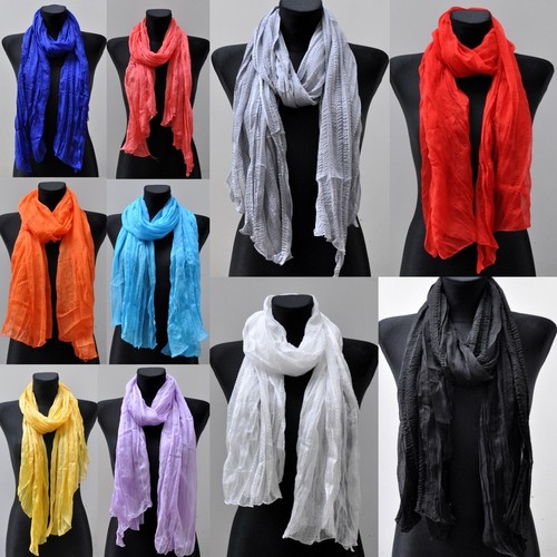 Silk seide schal - ,