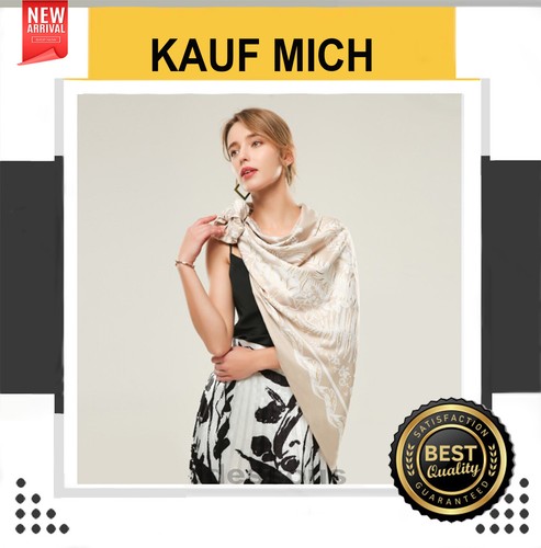 Seidentuch beige seide schal - seidentuch,