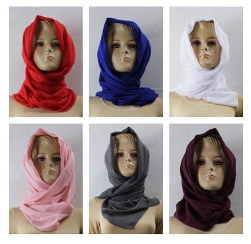 Kopf tuch chiffon - kopf, schal