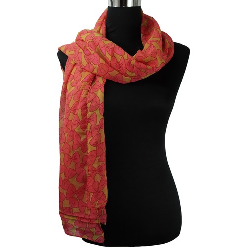 Damen schal halstuch gelb - schal,