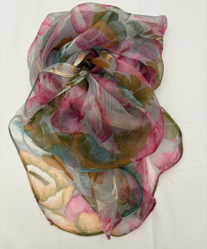 Vintage schal chiffon - vintage,